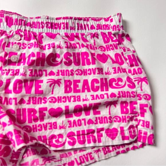 Old Navy Intimates Pink and White Pajamas Shorts Sz S - Picture 9 of 11